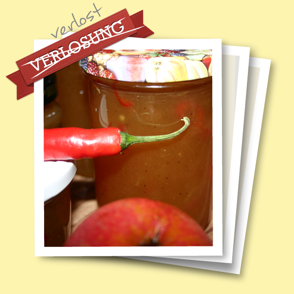 Verlosung Chili-Apfel-Marmelade von Disaster